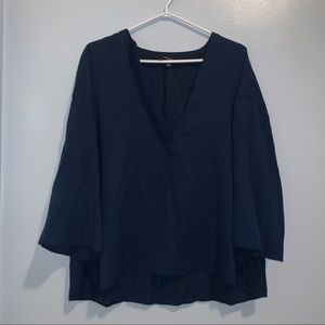 Banana Republic Long Sleeve V-Neck Blouse